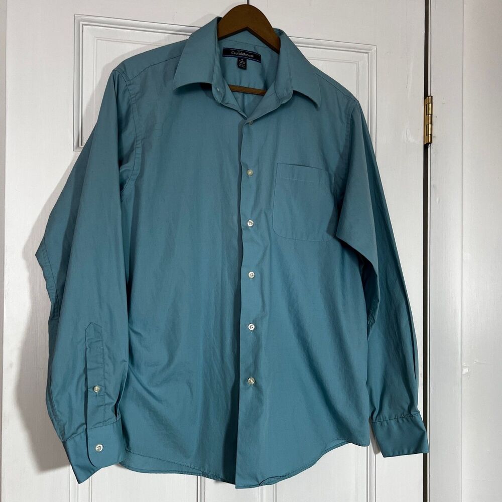 Croft‎ & Barrow Mens Button Up Shirt Size Medium